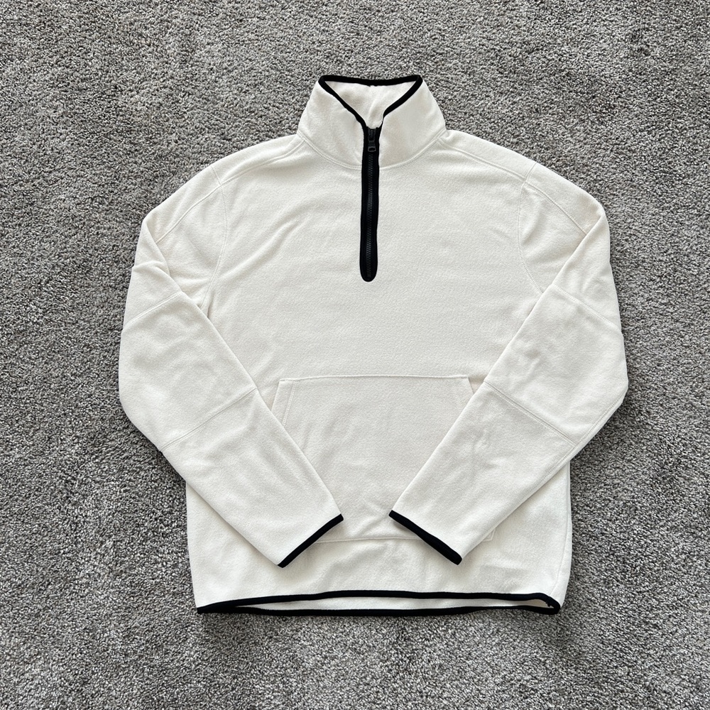 Banana Republic Arctic Fleece 3/4 Zip Pullover (NWOT)